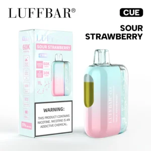 Sour Strawberry Luff Bar Cue 60k
